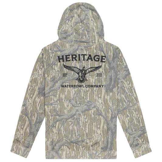 Mossy Oak Tri-Blend Washed Out HWC Hoodie