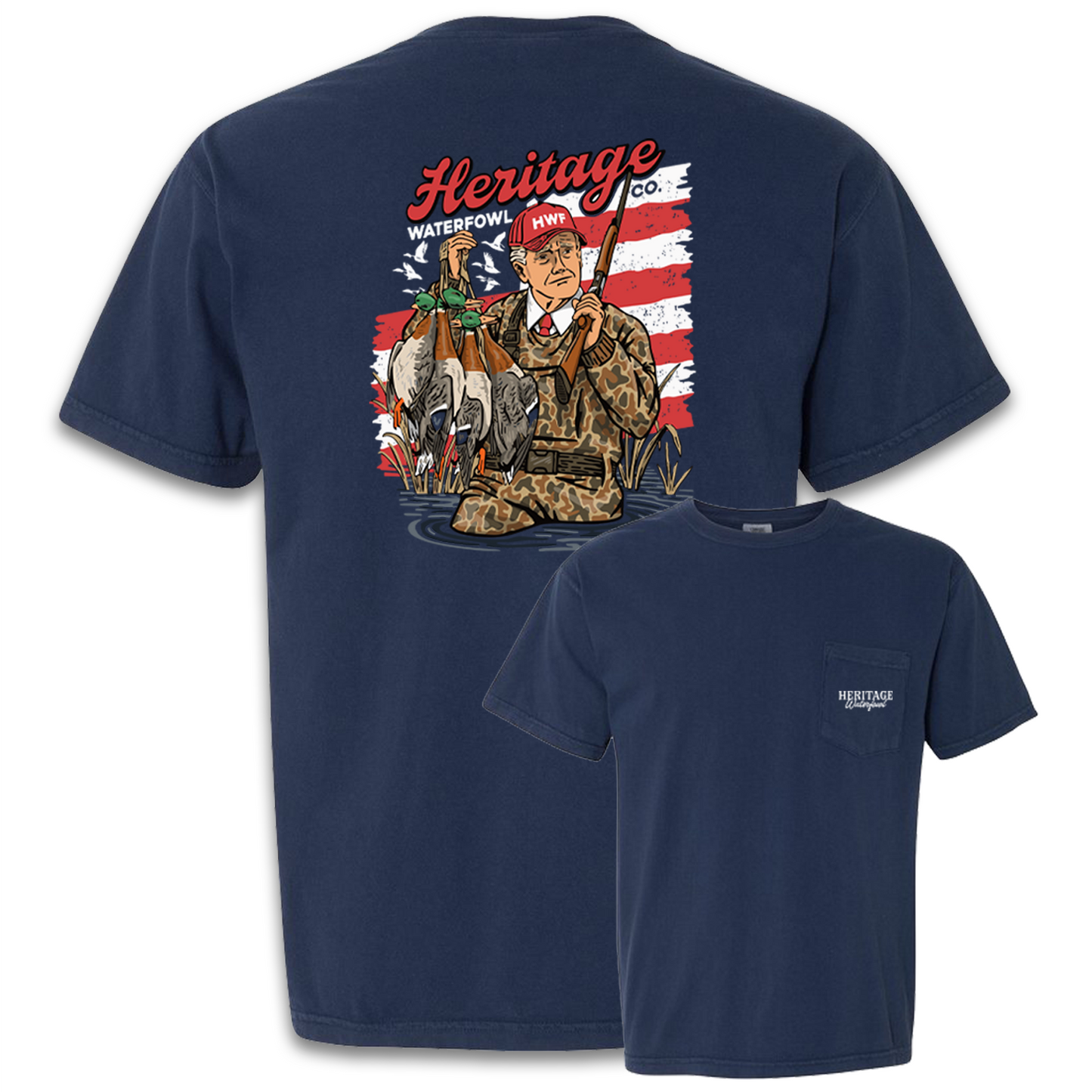 "Commander in the Blind" – Donald Trump Tee