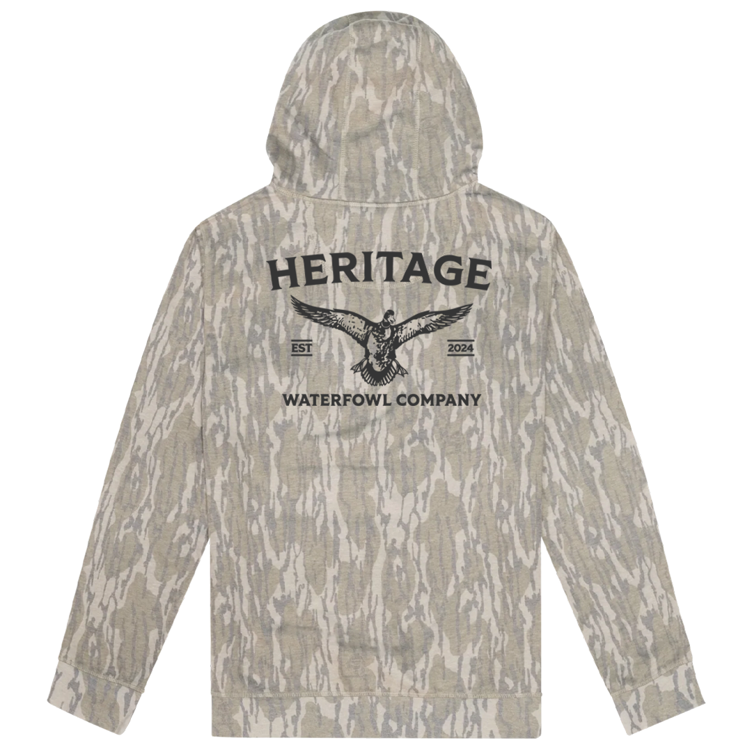 Mossy Oak Tri-Blend Washed Out HWC Hoodie