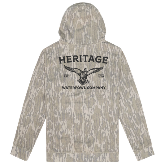 Mossy Oak Tri-Blend Washed Out HWC Hoodie