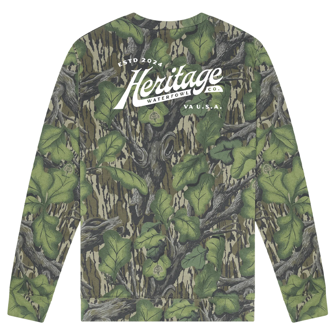 HWC Mossy Oak Crewneck Sweatshirt