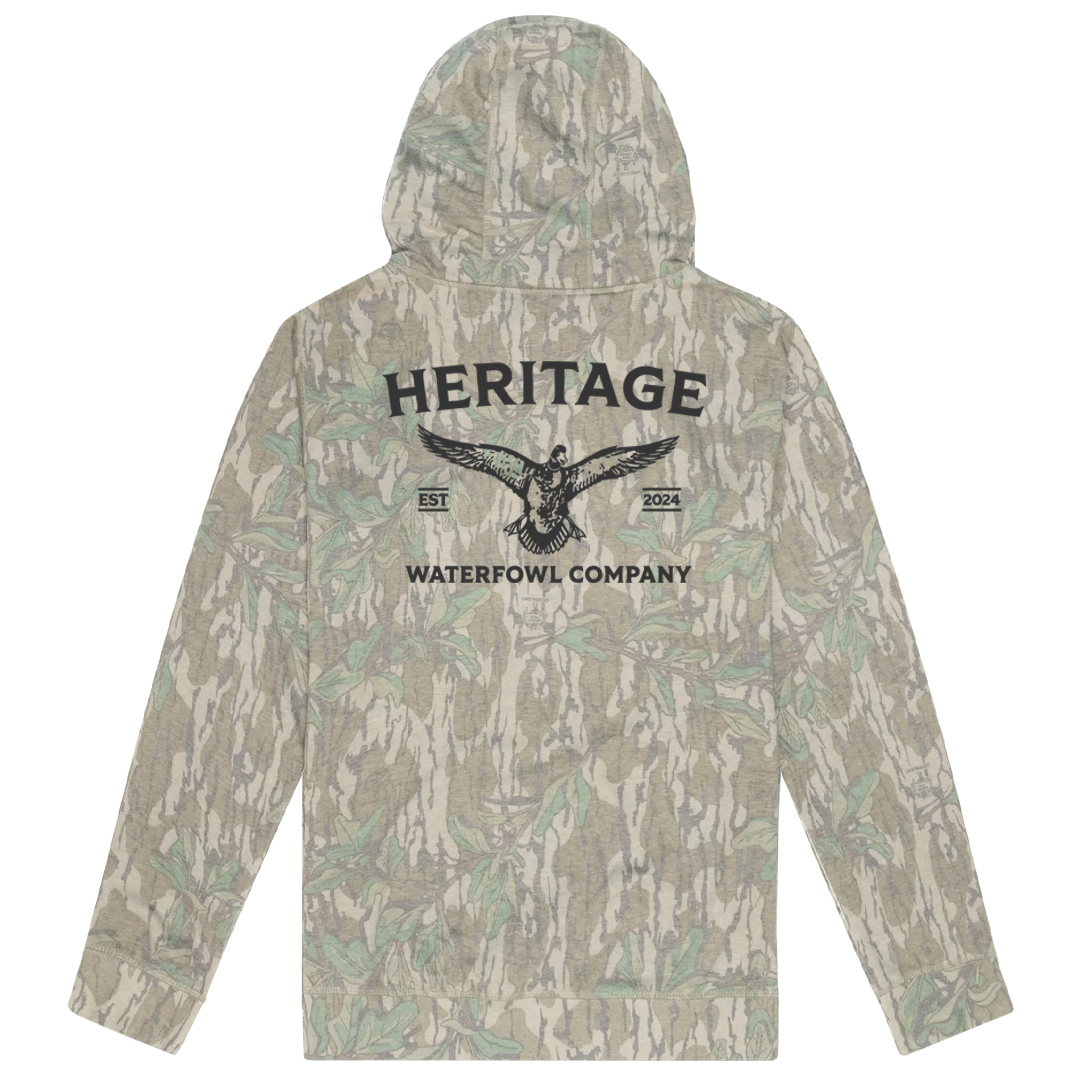 Mossy Oak Tri-Blend Washed Out HWC Hoodie