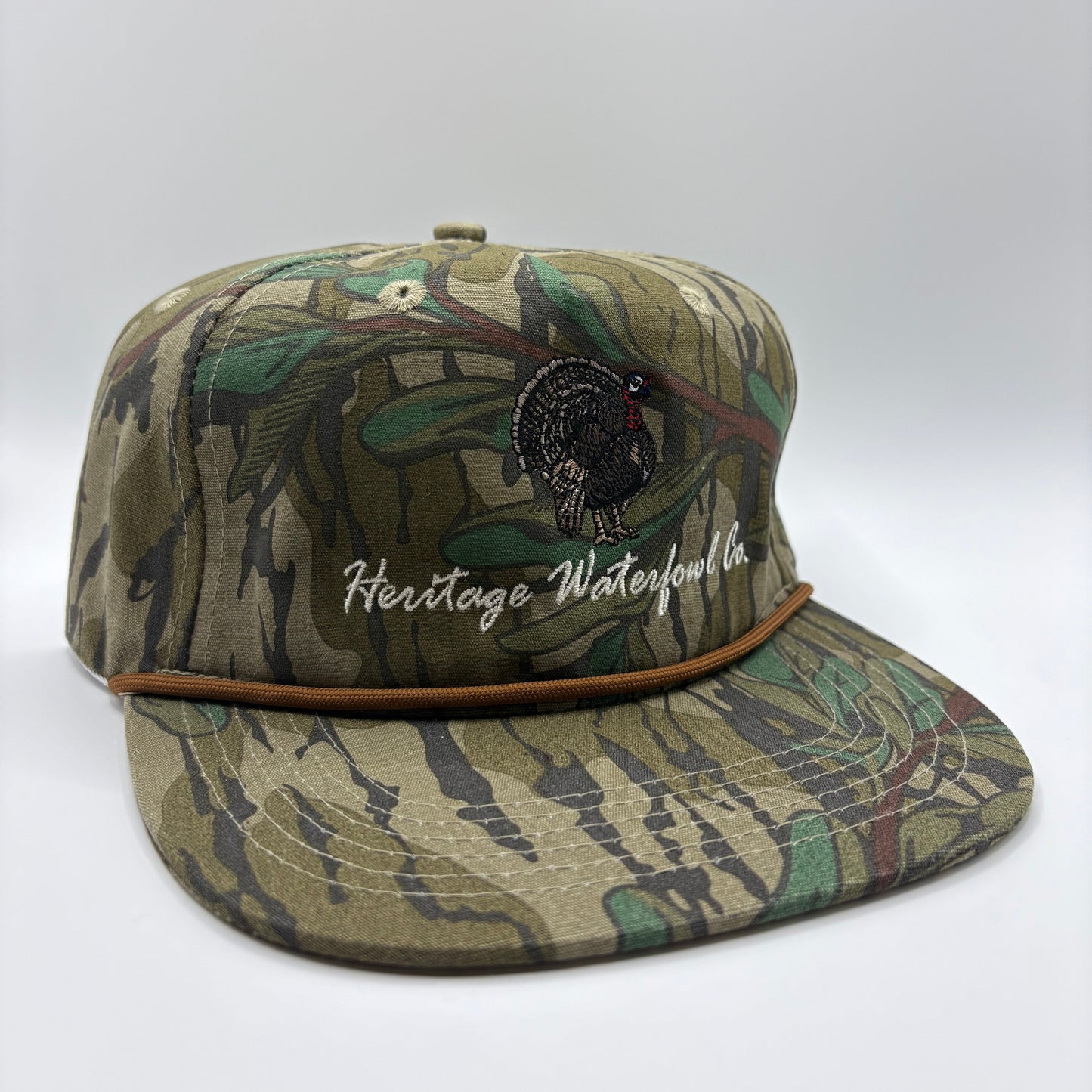 Mossy Oak Greenleaf Pinhoti Strutter Hat