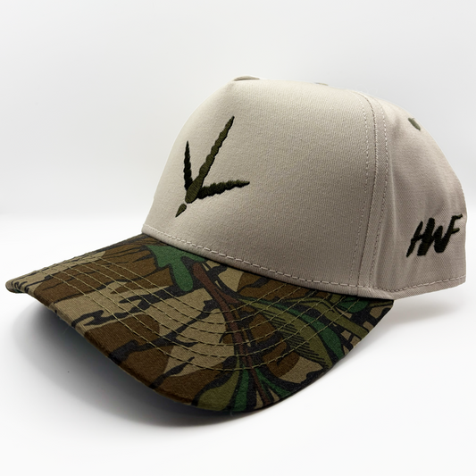 Embroidered Mossy Oak Turkey Track Hat