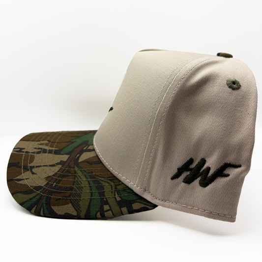 Embroidered Mossy Oak Turkey Track Hat