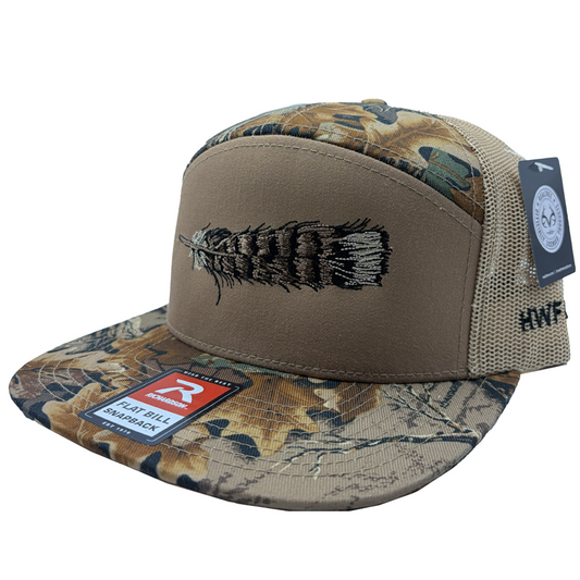 RealTree Embroidered Turkey Feather Hat