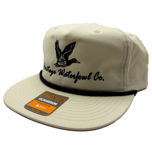 Vintage Embroidered Mallard Hat
