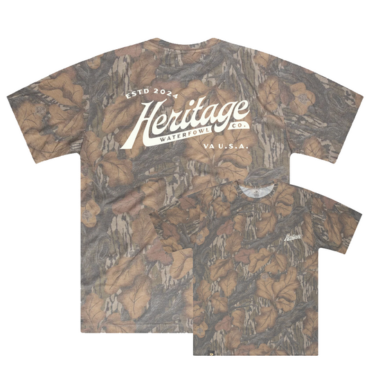 Mossy Oak Washed Fall Foliage Tee