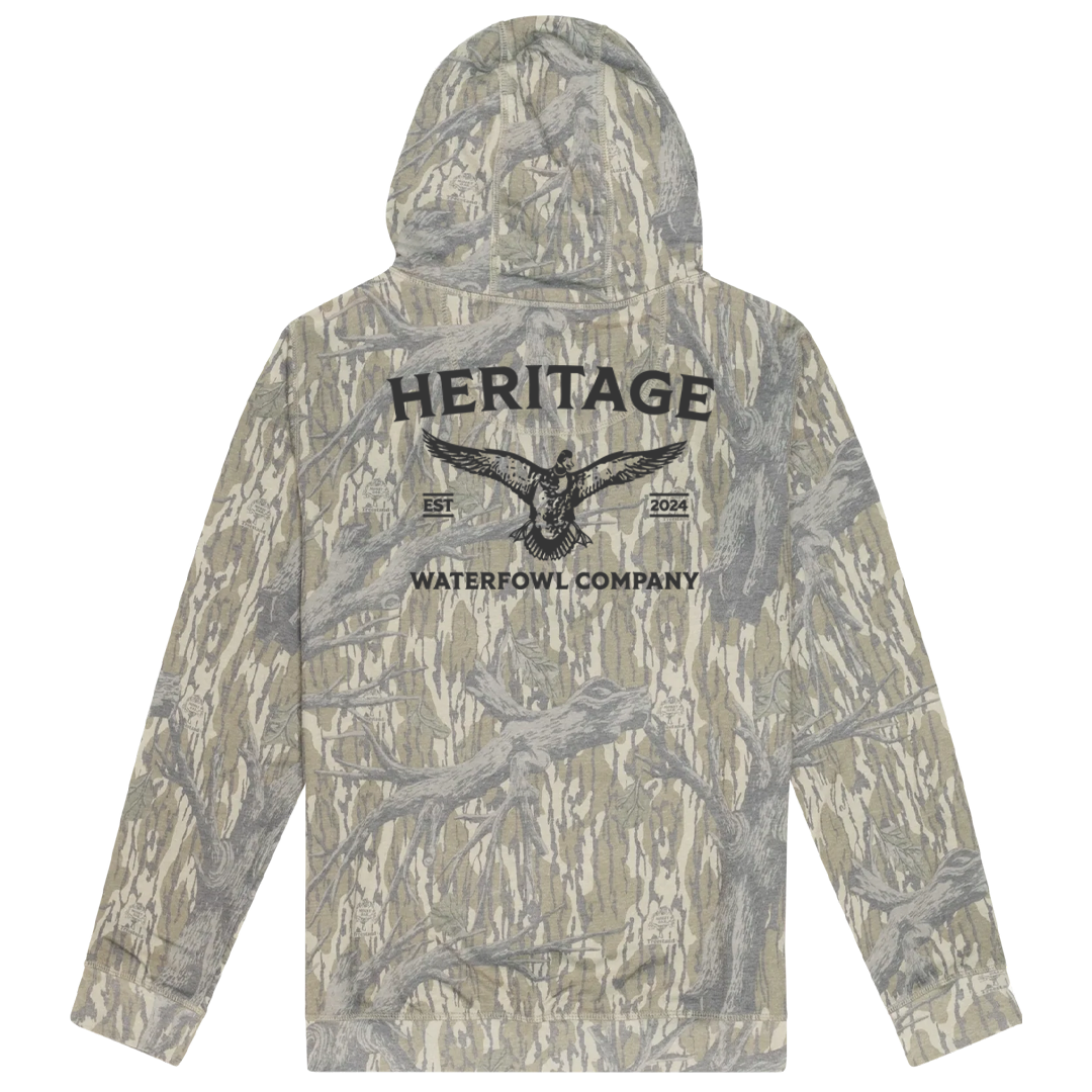 Mossy Oak Tri-Blend Washed Out HWC Hoodie