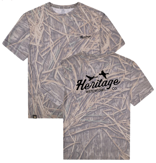 Mossy Oak Shadow Grass Washed Tee
