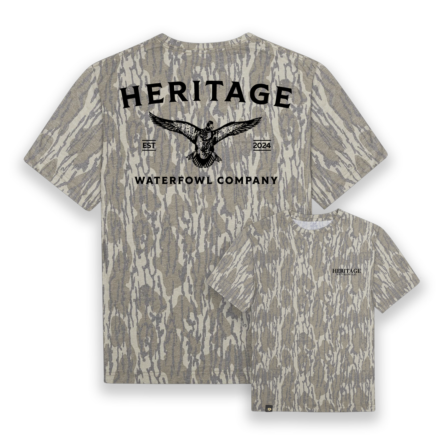 Mossy Oak Washed Bottomland Tee